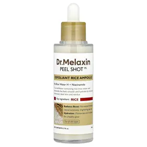 Dr.Melaxin Peel Shot, Exfoliant Rice Ampoule, For All Skin Types, 2.7 fl oz (80 ml)