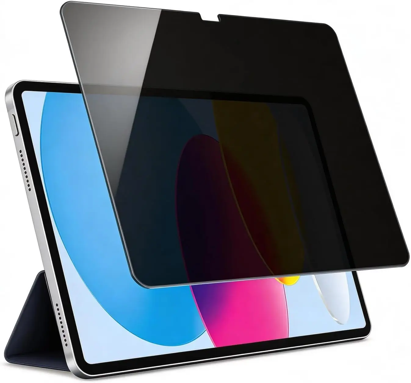 1 Pack Privacy Screen Protector for IPAD 11th/10th Generation 10.9 inch (2025/2022 Models) Tempered Glass Apple Pencil Compatible