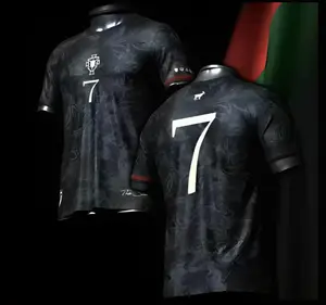 Premium Cristiano Ronaldo Football Jersey,Portugal Flag, Greatest of All Time GOAT,Perfectly Detailed, The Siu Football Jersey -The Siu Kit Trikot, Retro Soccer Shirt