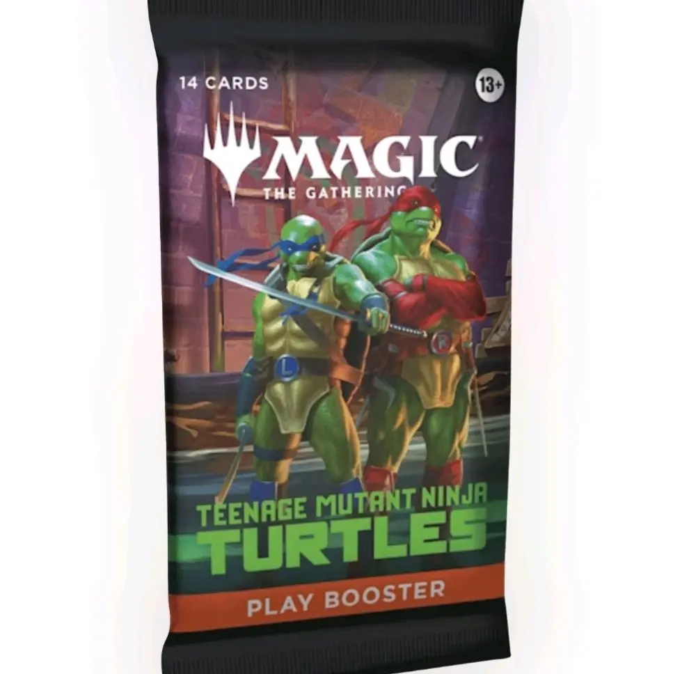 TMNT mtg play booster pack gathering (RIPPED LIVE)