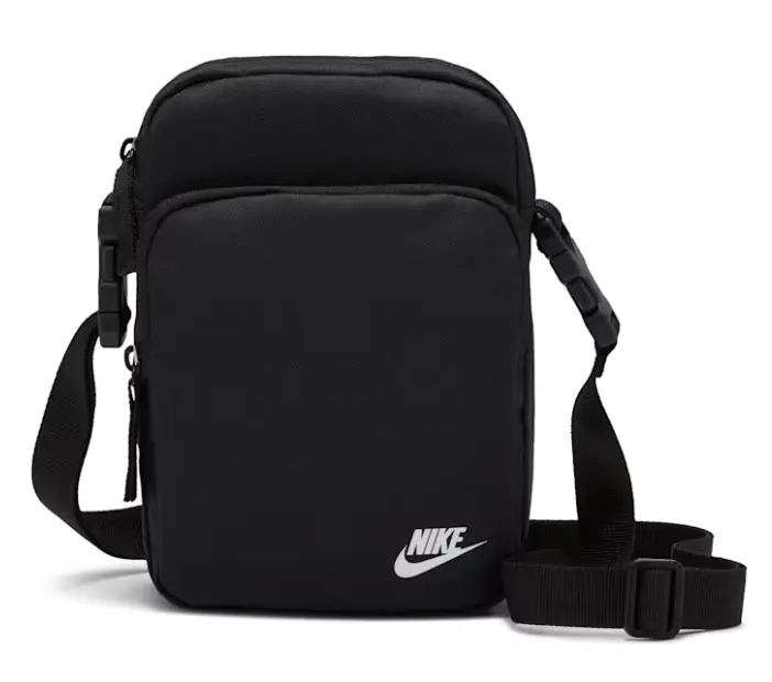 NIKE Heritage Crossbody Bag, Durable Casual Sling Shoulder Bag with an Adjustable Strap and Multiple Compartments, 4L, Sling Bag Crossbody, Shoulder Messenger Bag