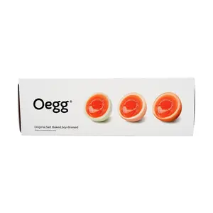 0EGG Instant Salty Flavor Marinated Eggs - 7 Pack (210g) - Ready-to-Eat Protein Snack for Nutritious Breakfast & On-the-Go