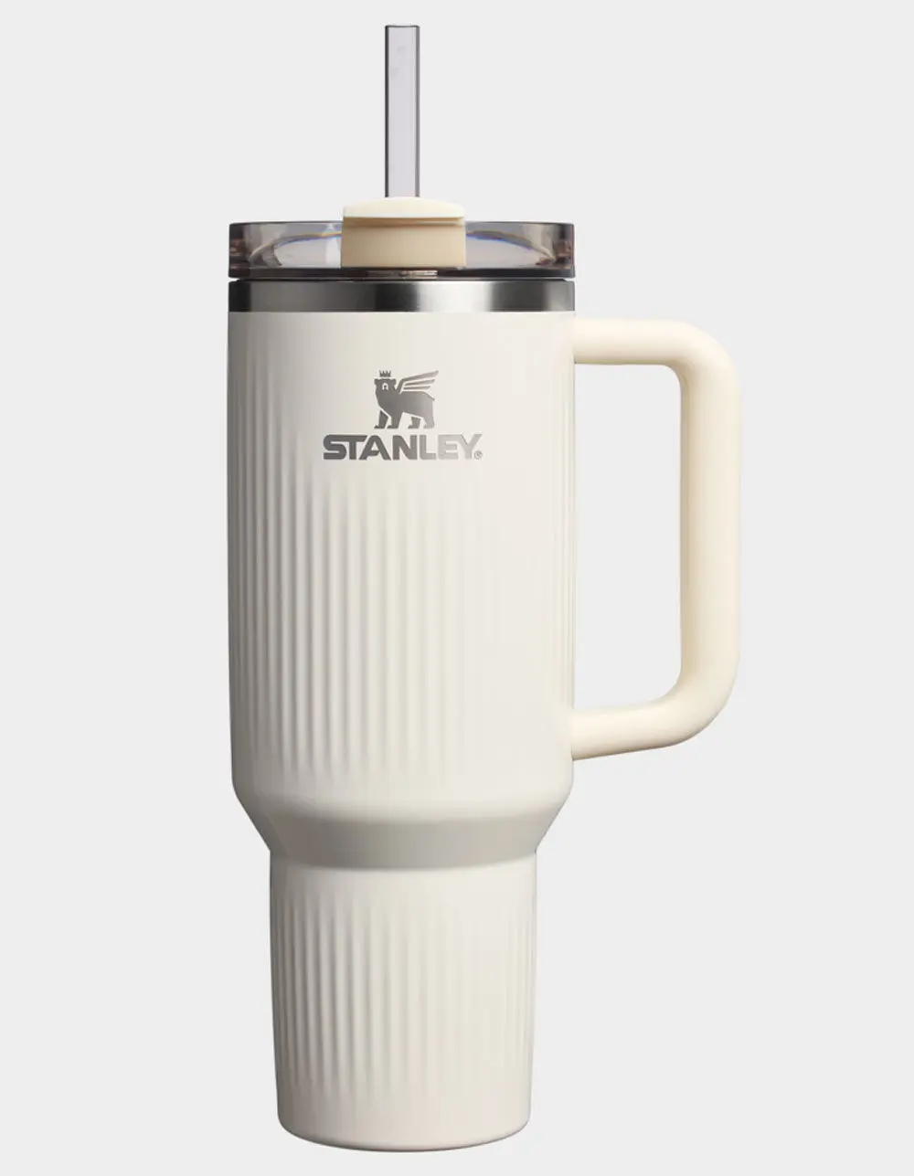 STANLEY The Quencher® H2.0 40 Oz Fluted Tumbler, Cream Gloss