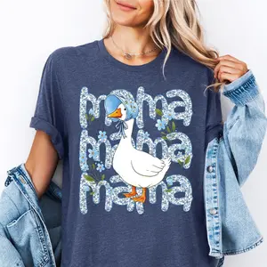 Duck Mama Shirt, Cute Duck Shirt, Mom Shirt, Farm Animal Shirt, Farmer Tee, Mother's Day Shirt, Goose Lover Shirt, Duck Lovers