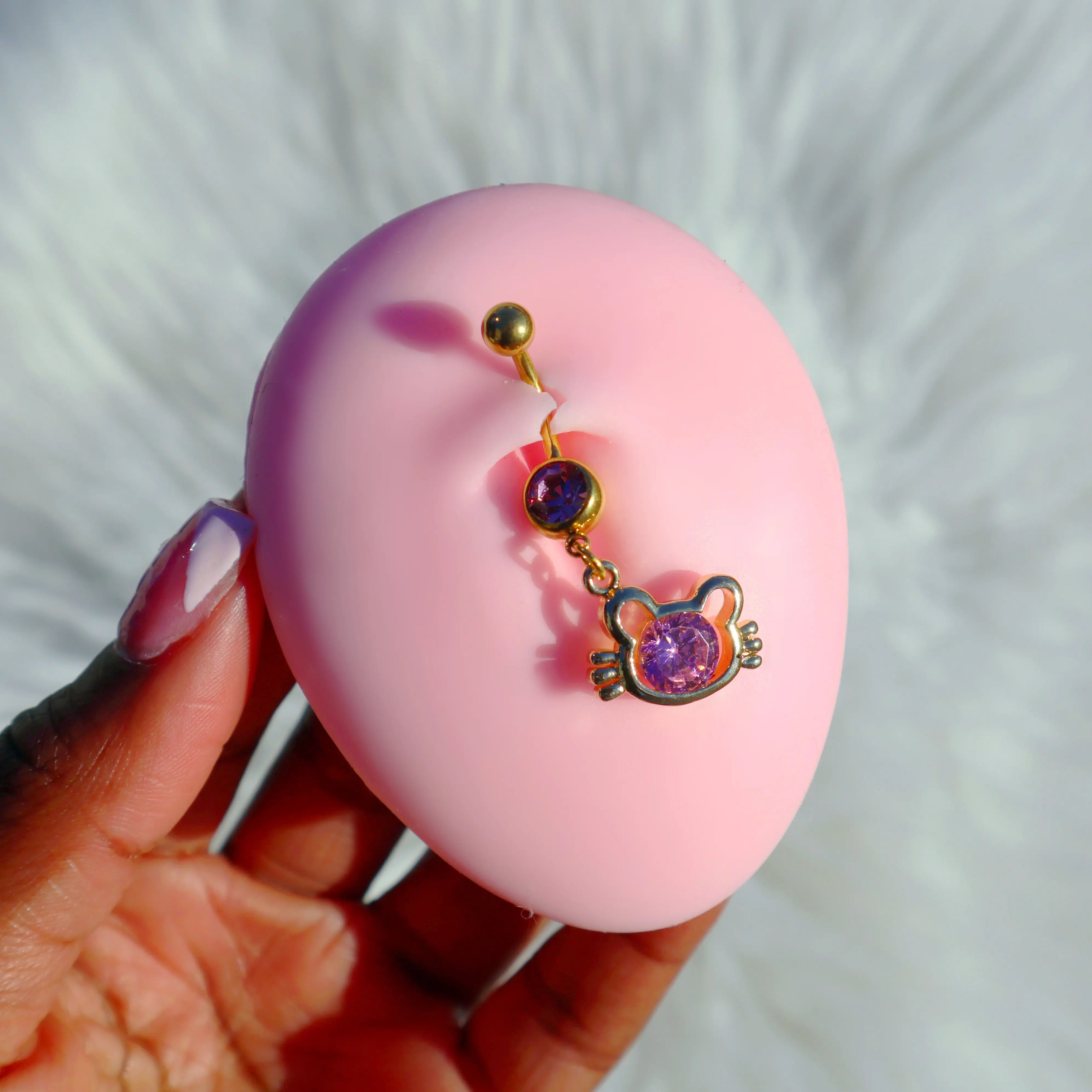 Kitty Belly Ring