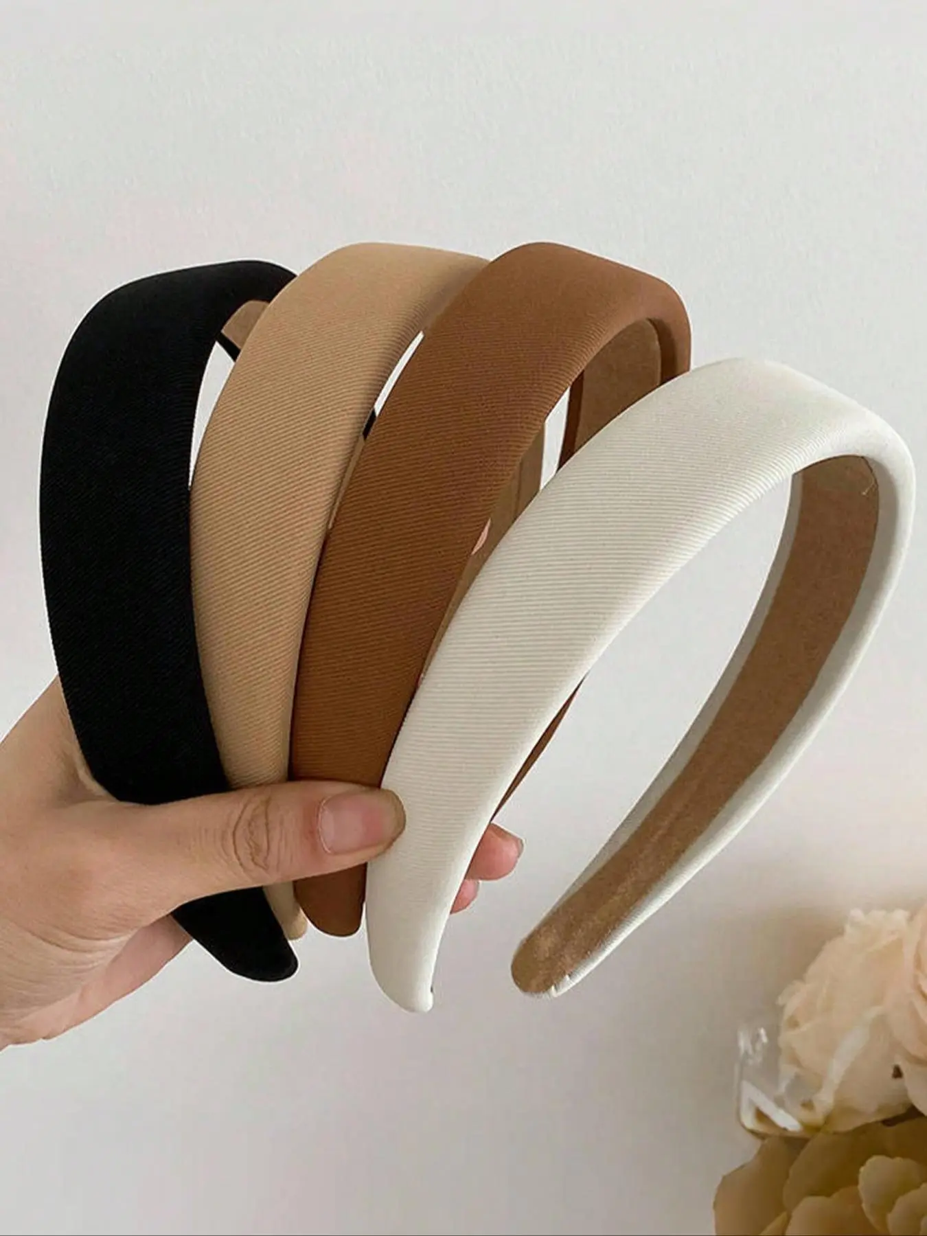Solid Color Hair Hoop, Casual Versatile Hair Accessories for Women, Minimalist Headwear Suitable for Thick Hair, Fashion Hair Accessories for Party, Daily Clothing Decor, Headbands