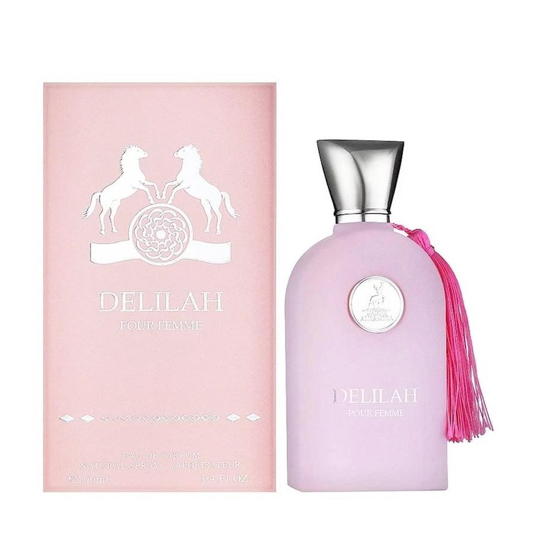 Maison Alhambra | Delilah | Women's Fragrance | 3.4 oz (100ml) | Eau de Parfum | Vanilla, Rose & Sweet Notes Maison Alhambra | Delilah | Women's Fragrance | 3.4 oz (100ml) | Eau de Parfum | Vanilla, Rose & Sweet Notes