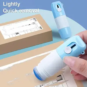 2-in-1 thermal paper eraser pen and paper cutter, aprivacy-protecting tool for fading receipt text, suitable foruse on shipping labels, bills, invoices, return forms, pricetags, gift receipts, office and school supplies, etc.