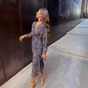 2025 Autumn Printed Women's Dress