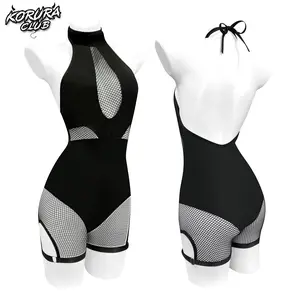 Koruraclub Cosplay Fishnet Bodysuit KO132 – Sexy Mesh Costume Outfit for Cosplay & Parties