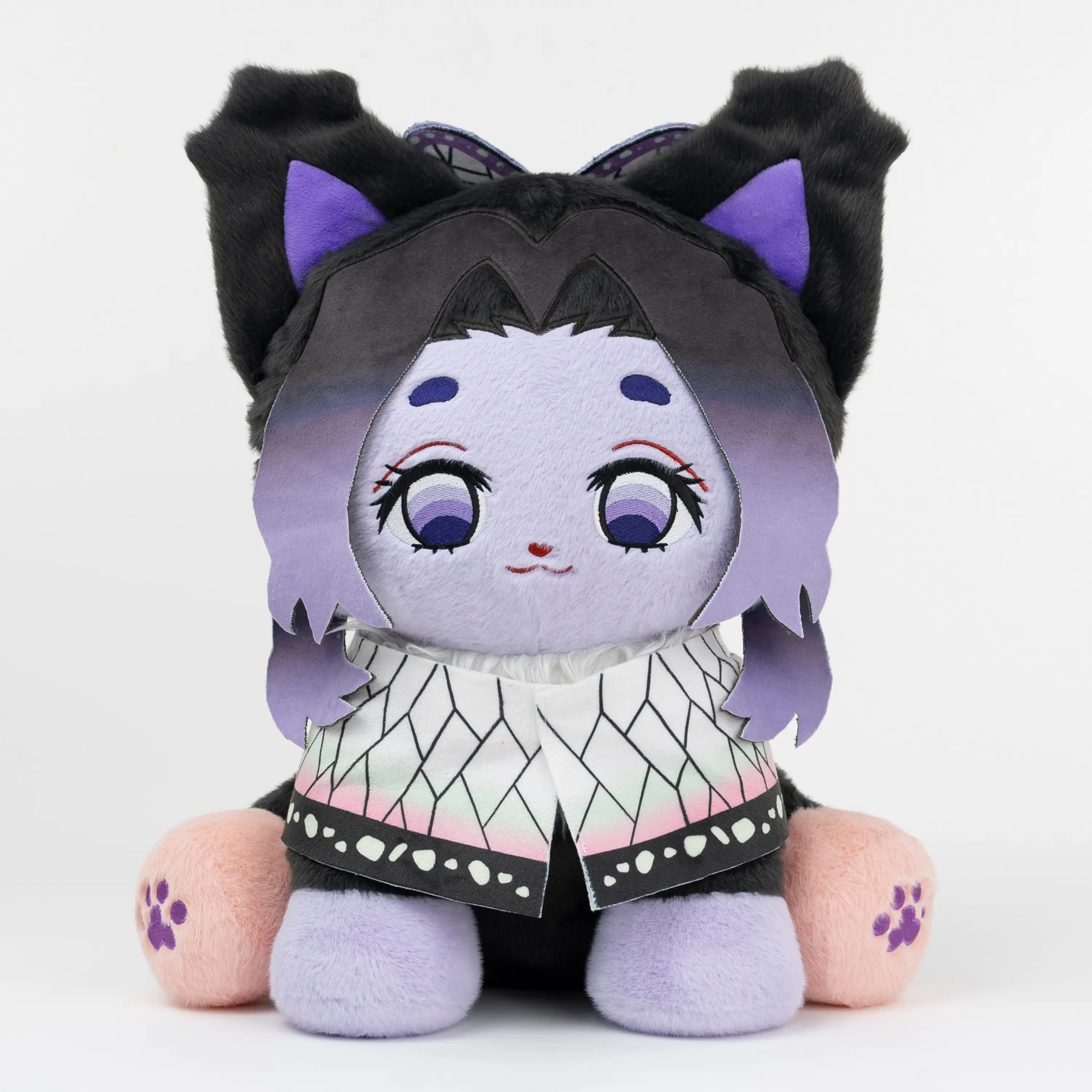 PLUSHSHOP 17in Cute Shinobmeow Plushie Stuffed Toy, Soft Fabric, Whimsical Look, Restocked, Huggable Stuffed Animal, Kawaii Stuffed Animals