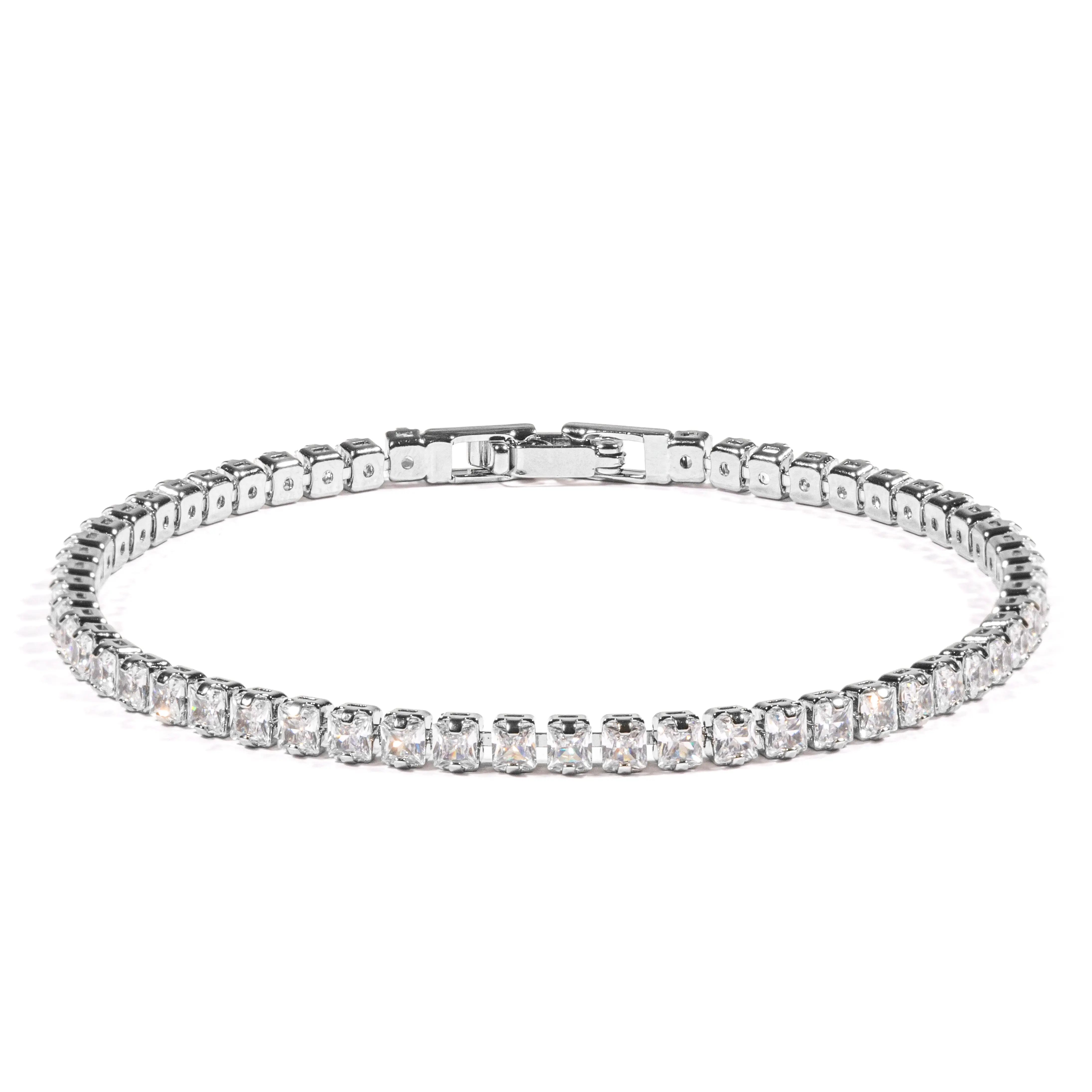 Princess Cut Tennis Bracelet