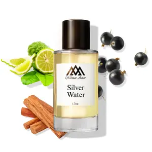 Monac Silver Water Inspired by Silver Mountain Water, Eau De Parfum, 1.7oz/50ml, Unisex, Long Lasting Fragrance, Luxury Made Affordable