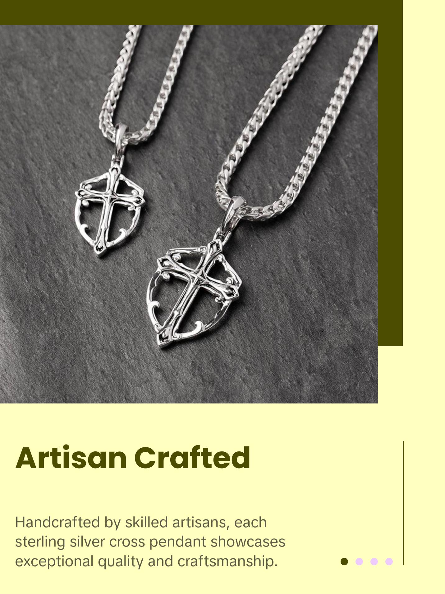 Covenant, Silver Cross Pendant
