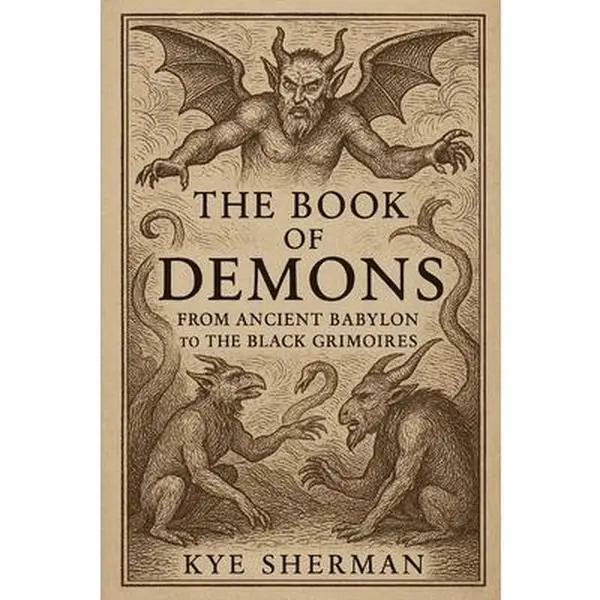 The Book of Demons: From Ancient Babylon to the Black Grimoires -- Kye Sherman, Paperback