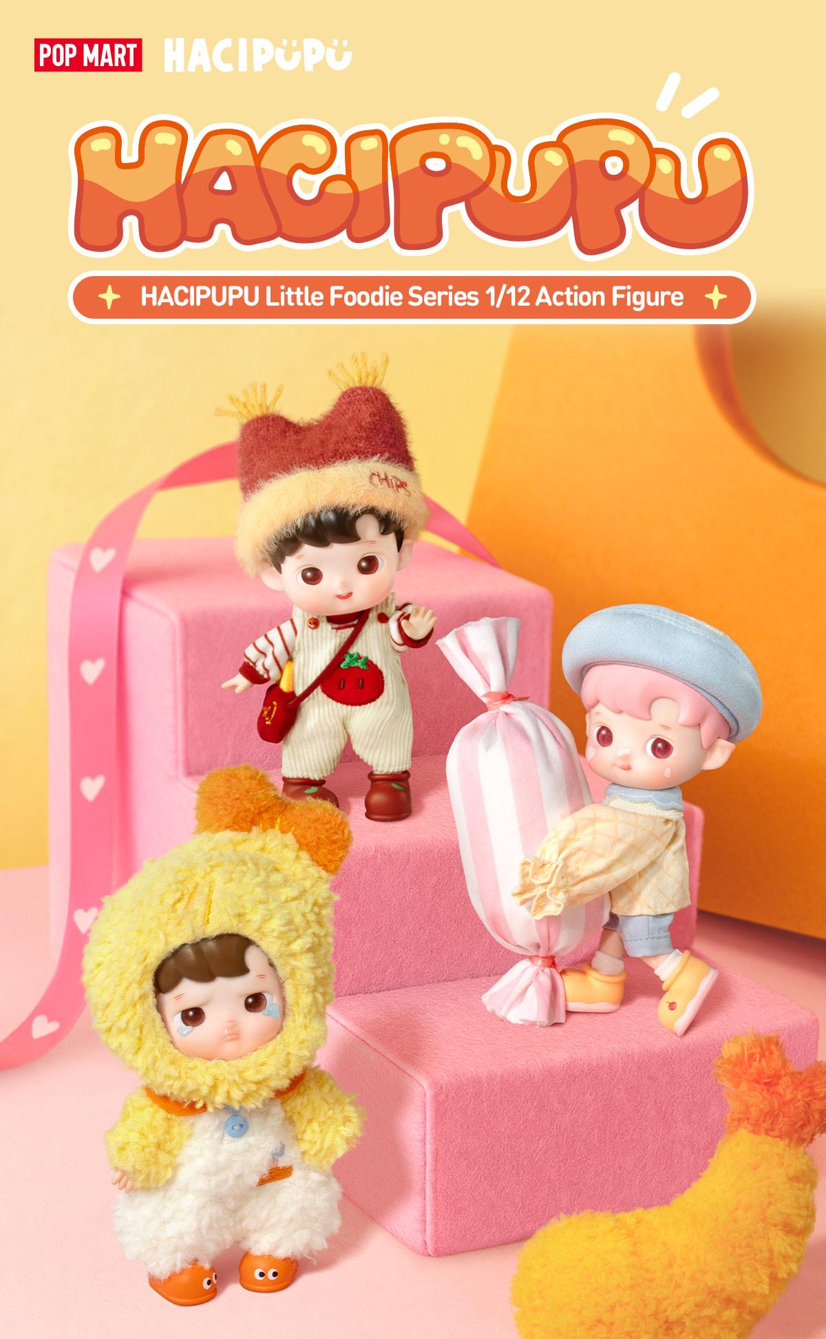 POP MART HACIPUPU Little Foodie Series 1/12 Action Figure
