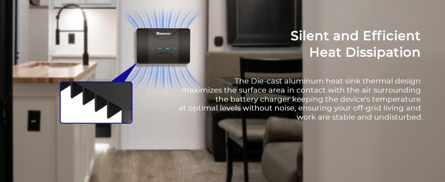 Renogy 50A 12V DC to DC On-Board Battery Charger with MPPT Required a 60A Fuse