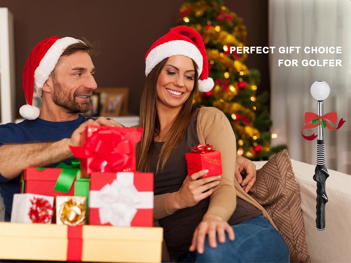 Arttodo Telescopic club, Retractable Golf Swing Training Aid, Click Sound Stick Trainer,  Golf Warm Up, Grip, Strength, Tempo Training Aids, Golf Gift