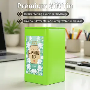 Chinese Style Jasmine Green Tea Loose Leaf Floral Aroma