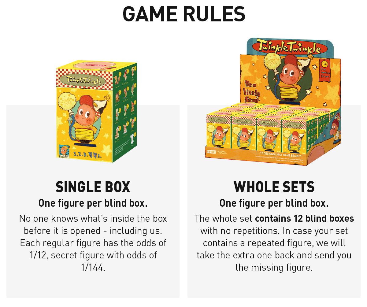 POP MART Twinkle Twinkle Be a Little Star Series Figures