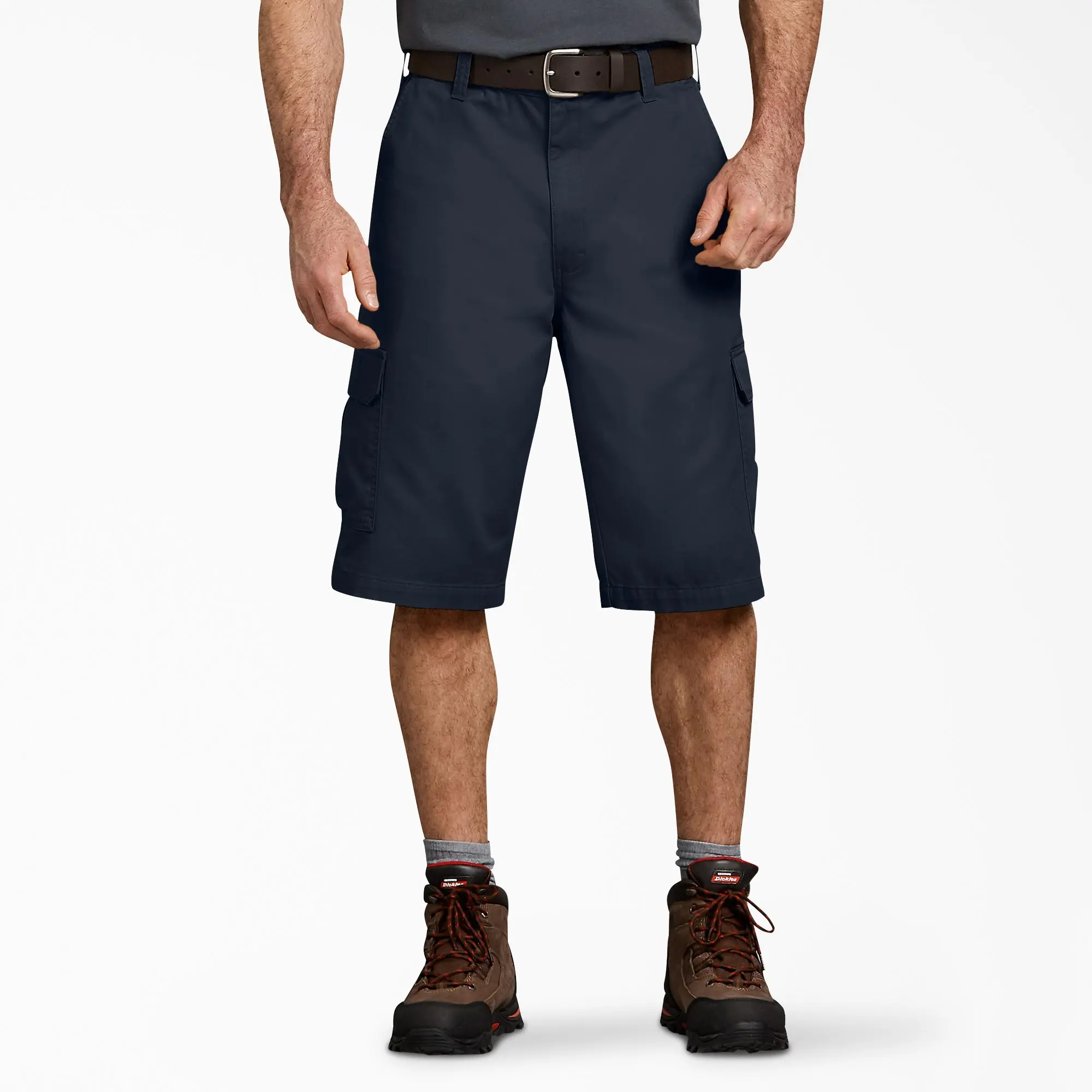 Dickies Loose Fit Cargo Shorts, 13", Loose Fit Cargo Pockets, Casual Everyday Workwear Style