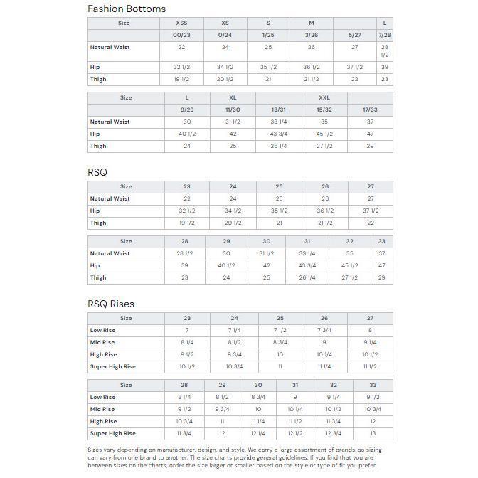 RSQ Womens High Rise Baggy Jeans