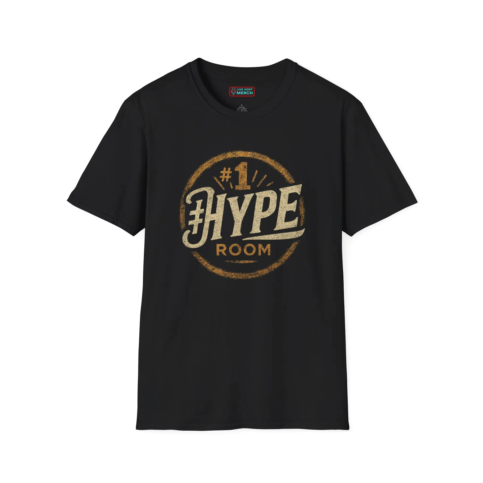 @jakedyer2 "#1 Hype Room" Classic Tee by Jake #1 Hype Man— Front HYPE Emblem + Back “Helping You Pursue Excellence”| OFFICIAL CREATOR MERCH