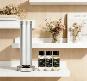Waterless Essential Oil Diffuser with Remote Control, Smart Portable Aromatherapy Device Covers 1000 Sq Ft, 3 Natural Oils Set, Timer & Mood Light, Non Toxic Fragrance for Living Room Home Office, Wellness Gift for Mom