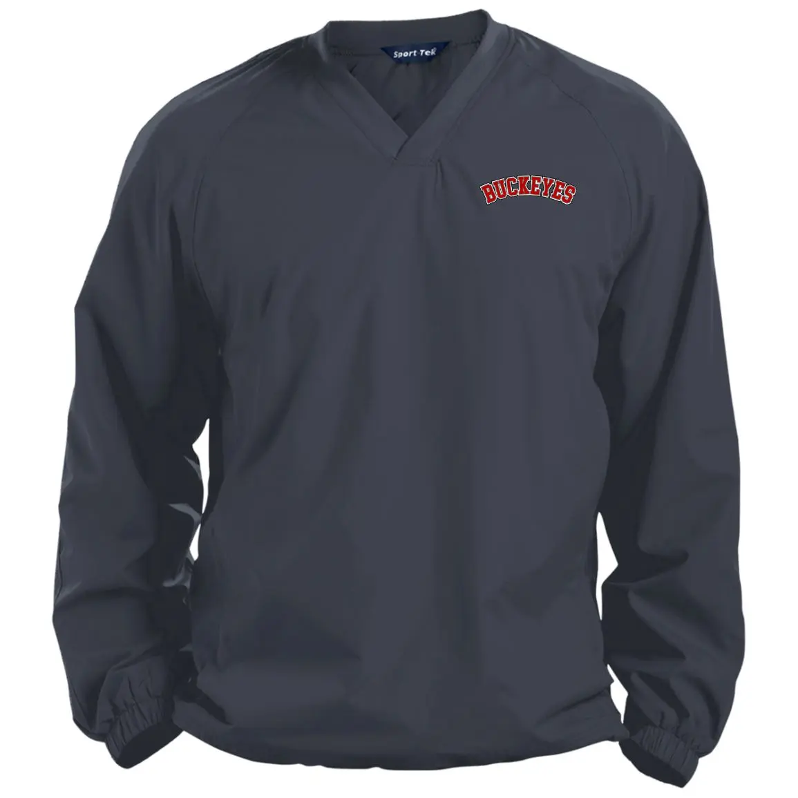 BUCKEYES Ohio State Pullover V-Neck Windshirt