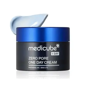 [Official Medicube Partner] Zero Pore One Day Cream 1.69 fl oz - isibly Smaller Pores, Controls Excess Oil - Pore Refining Cream with Panthenol, Salicylic Acid, and Niacinamide