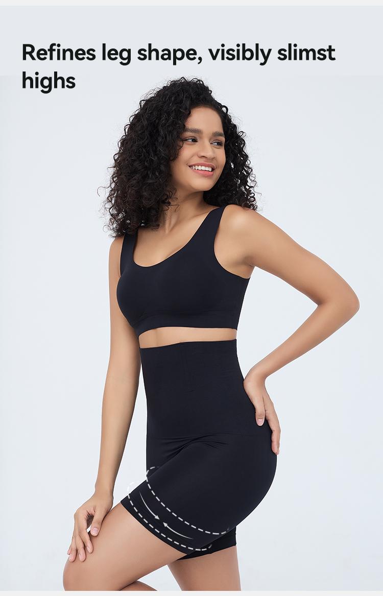 [2-Pack Fajas Colombianas Shaping Pants ] KKpeople Women's Tummy Control Butt-Lifting Shapewear, Sexy and Comfortable High-Waist Body Sculpting Garment Womenswear Compression