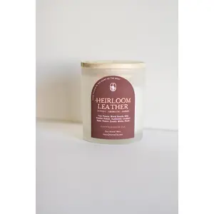 Heirloom Leather Candle