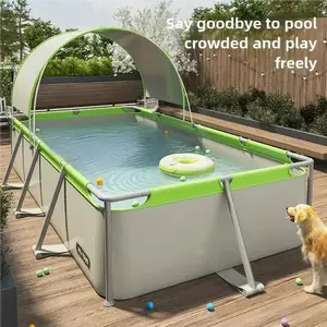 Rectangular Bracket Swimming Pool Domestic Above Ground Swimming Pool Outdoor Courtyard Garden Swimming Pool