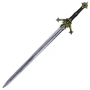Munetoshi 43" Foam Sword Replica Costume Sun Medieval LARP Cosplay Prop Knight Silver