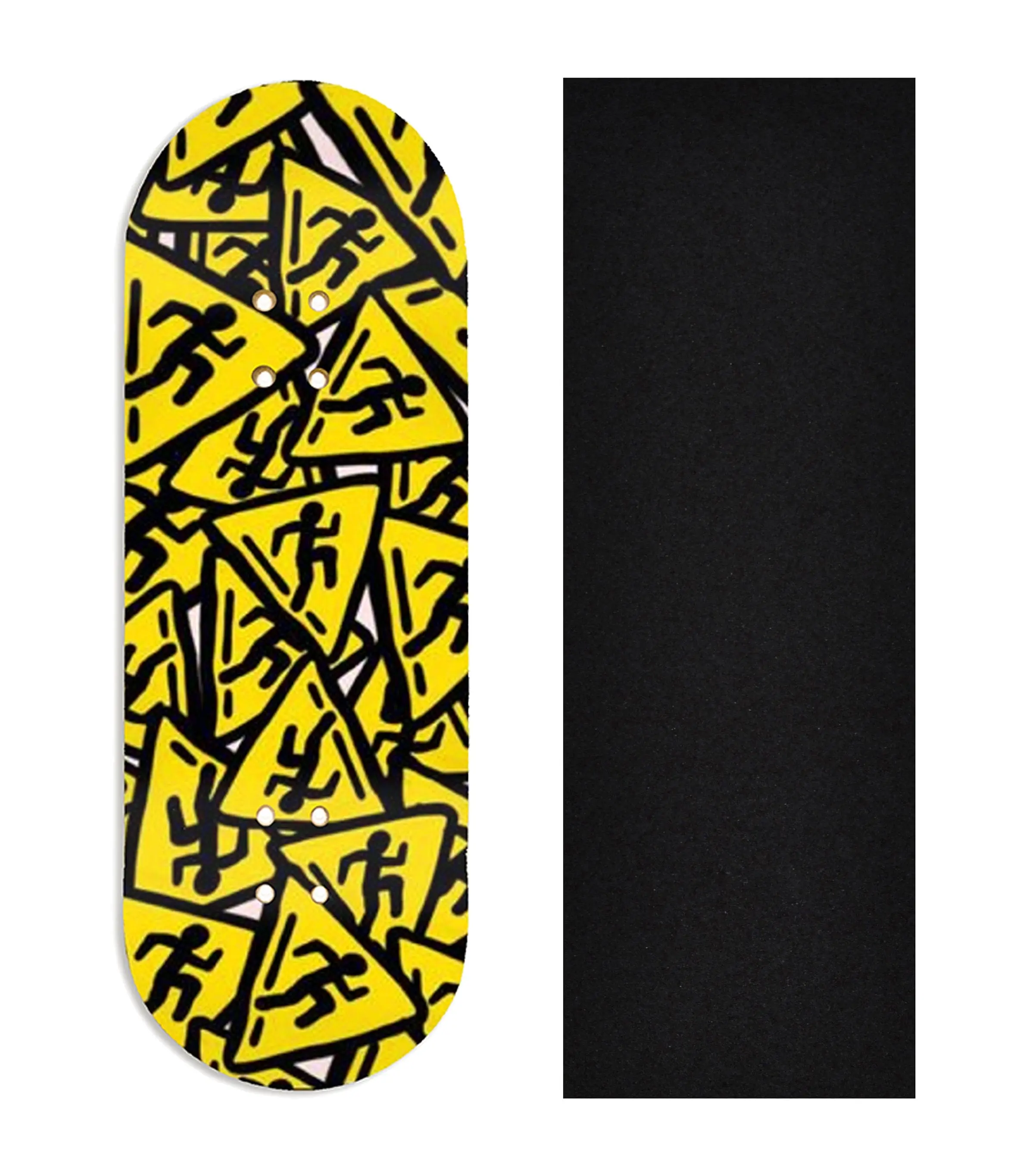 Heat Transfer Graphic Wooden Fingerboard Deck, @dollhouse.fb - Entry #138