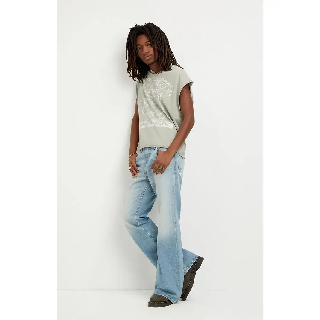 Pacsun Men's Jordan Baggy Bootcut Jeans Medium Blue