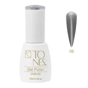 Cat Eye Gel Polish #06 - Silver Cashmere | Silver | UV/LED | 0.56 fl oz