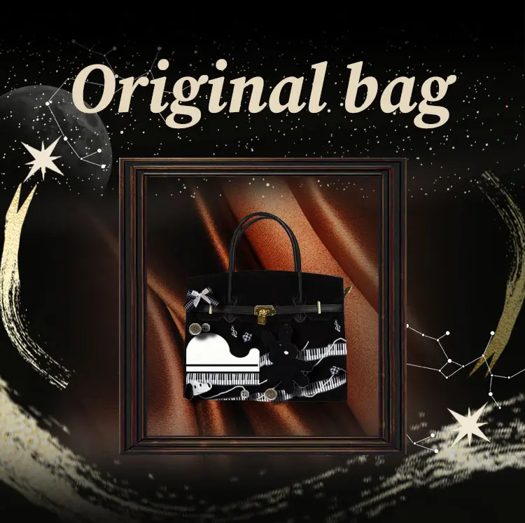 【Diamond-Encrusted】Original Designer Customized Toy Bags