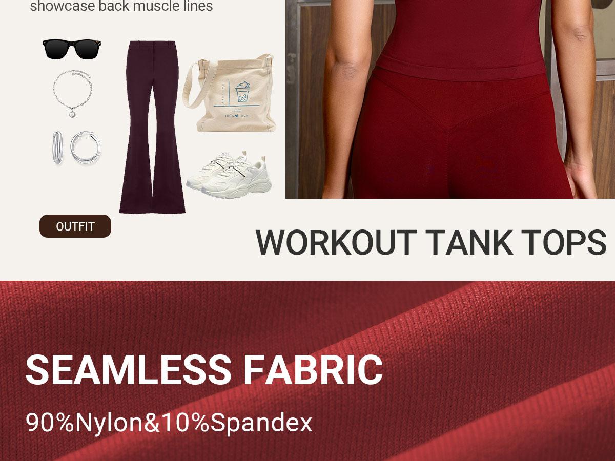 YEOREO SoftHue Women's Impact Halter Tank Top Longline Backless Scoop Neck Built-in Bra Sports Workout Gym Crop Top YEOREO SoftHue Women's Impact Halter Tank Top Longline Backless Scoop Neck Built-in Bra Sports Workout Gym Crop Top