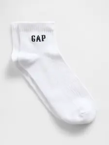 Gap Women's Logo Quarter Crew Socks