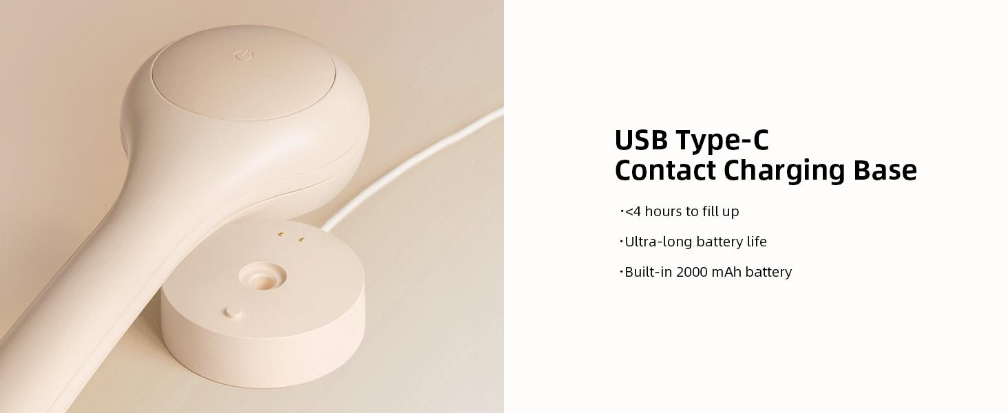 XiyuYouth Electric Body Scrubber Back Brush for Shower, Long Dual Handle Waterproof Exfoliating Back Scrubber with 3 Heads & 2 Speeds, Cleansing & Massaging Home Spa Set, Body Care Tool Gift for Men & Women XiyuYouth Electric Body Scrubber Back Brush for Shower, Long Dual Handle Waterproof Exfoliating Back Scrubber with 3 Heads & 2 Speeds, Cleansing & Massaging Home Spa Set, Body Care Tool Gift for Men & Women