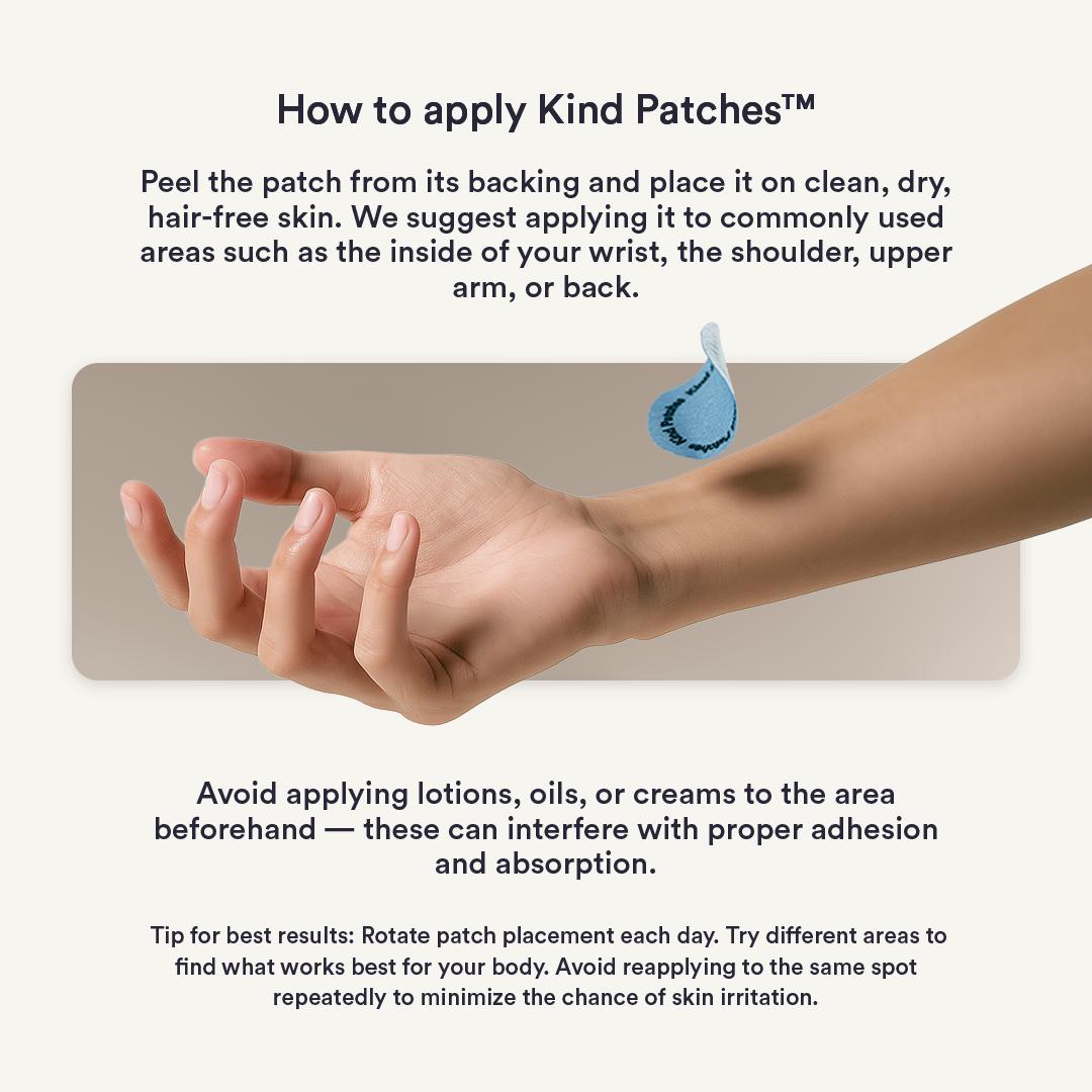 Kind Patches Boost & Reset Bundle, Energy Extra Strong + Dream Melatonin Extra Strong + NAD+ Patches, Natural Ingredients, Caffeine, Magnesium, Ashwagandha, Age Rewind, 3 Months Supply