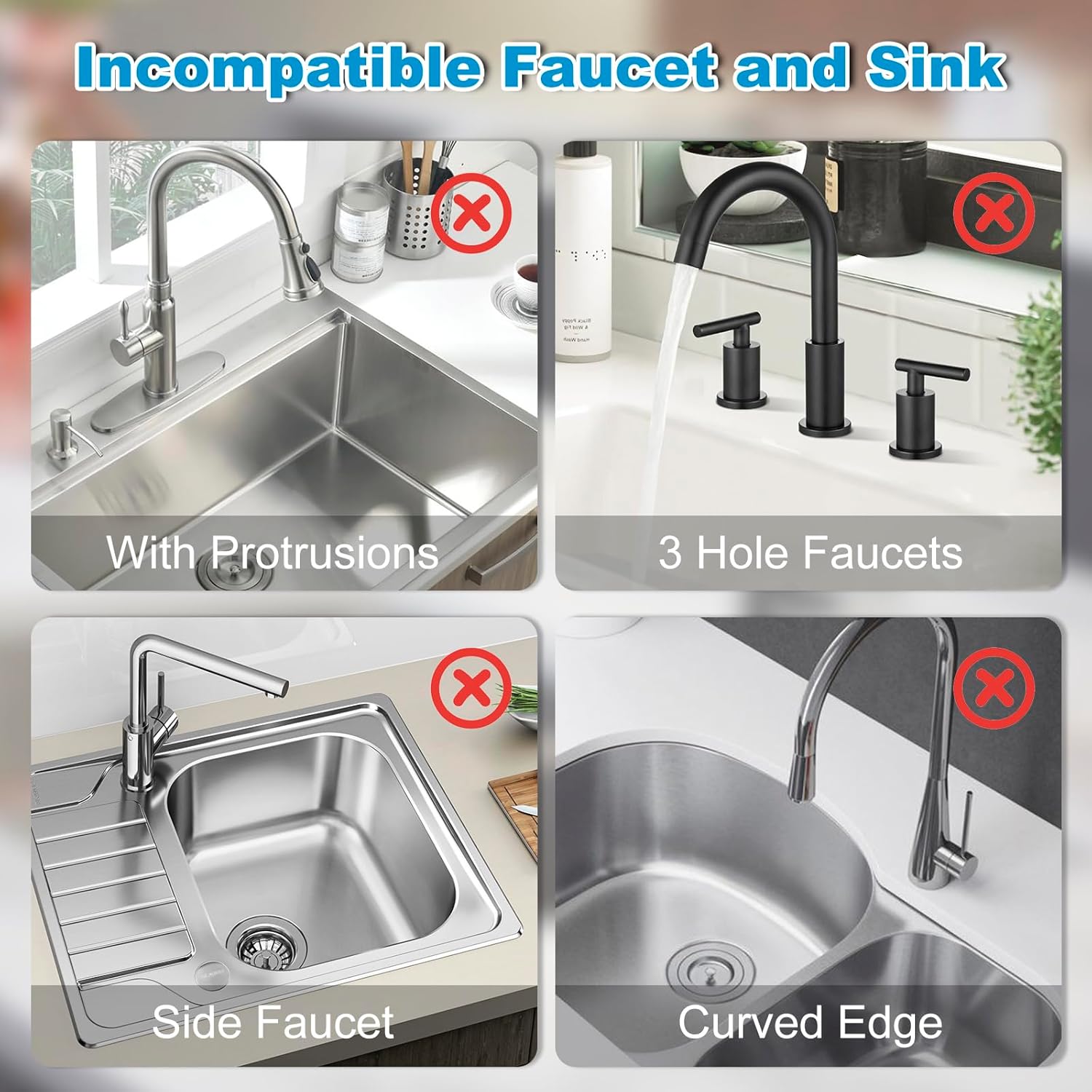 24 Inch Extra Long Silicone Faucet Mat for Kitchen Sink, 7° Slope Self-Draining Splash Guard, Water Catcher Draining Pad for Counter Protection, Keep Kitchen Sink Area Clean and Dry 24 Inch Extra Long Silicone Faucet Mat for Kitchen Sink, 7° Slope Self-Draining Splash Guard, Water Catcher Draining Pad for Counter Protection, Keep Kitchen Sink Area Clean and Dry