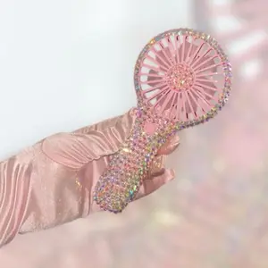 Bedazzled Hand Fan