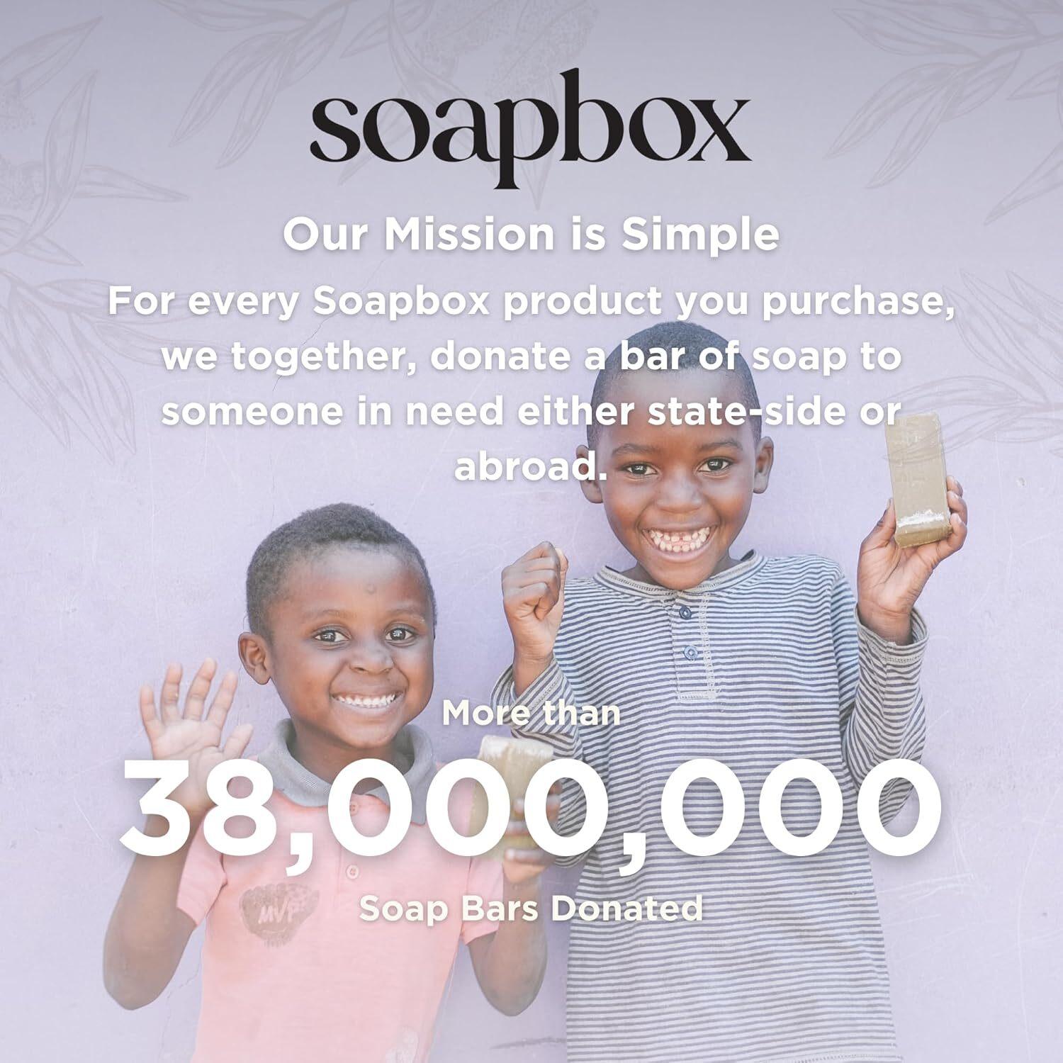 Soapbox Natural Nourishing Body Wash Collection – Deep Moisture Boost, Vegan, Nourishing Hydration for Soft, Smooth Skin Various Scents & Sizes Soapbox Natural Nourishing Body Wash Collection – Deep Moisture Boost, Vegan, Nourishing Hydration for Soft, Smooth Skin Various Scents & Sizes