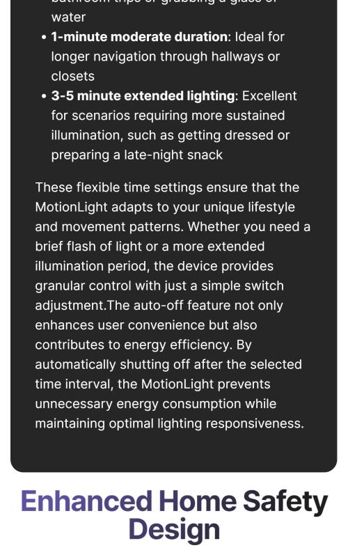 SnapPower MotionLight Illuminated Outlet Cover Plate with Motion-Sensor LED Night Light for Wall Home Lighting - Available in Duplex, Decor & GFCI styles. (Outlet not included)