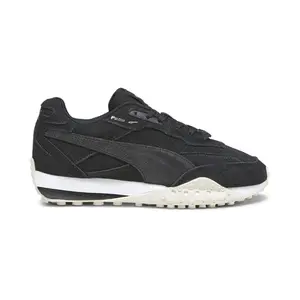 PUMA Womens Blktop Rider Femme Lace Up Sneakers Shoes Casual - Black
