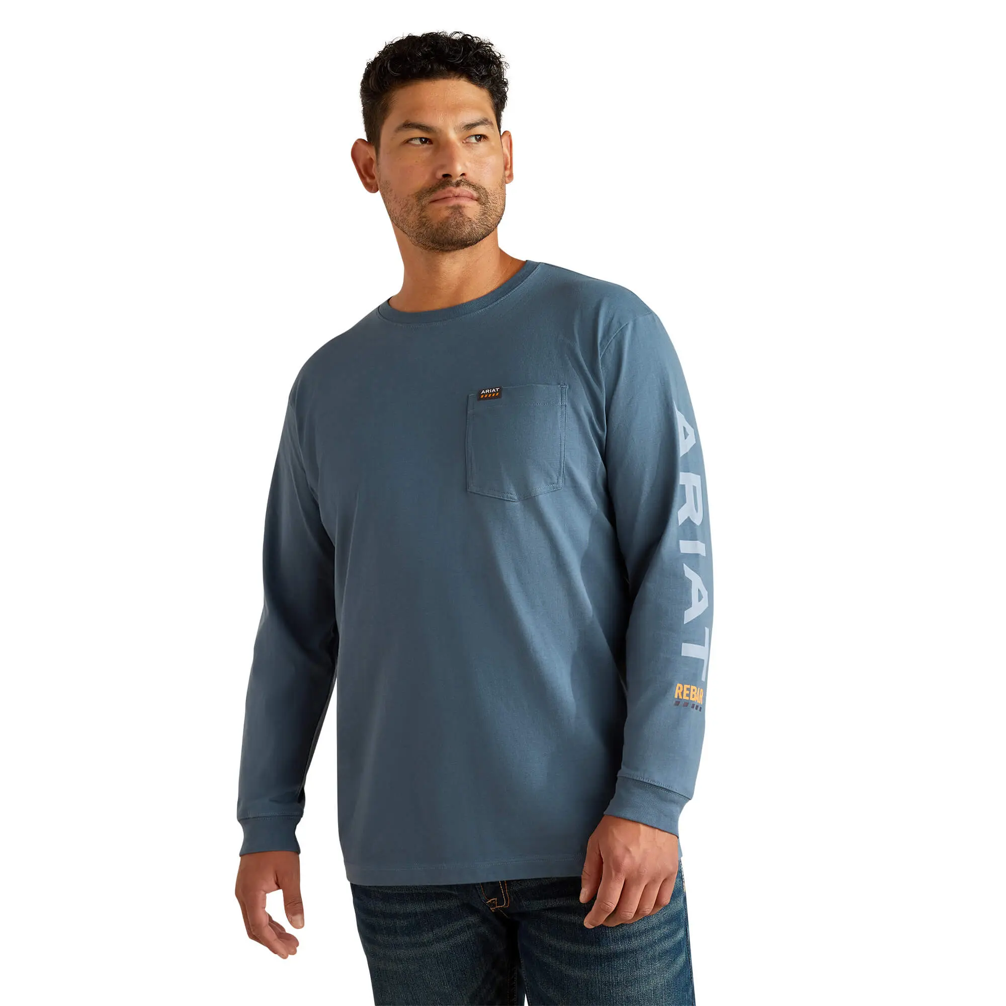Men's Rebar Strong Standard Logo Pocket T-Shirt