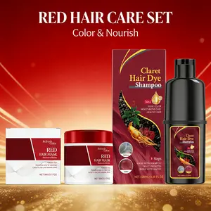 Color Depositing Red Hair Mask Color Boosting Conditioner, Hydrates and Boosts Vibrant Red Tones for Color-Treated Hair