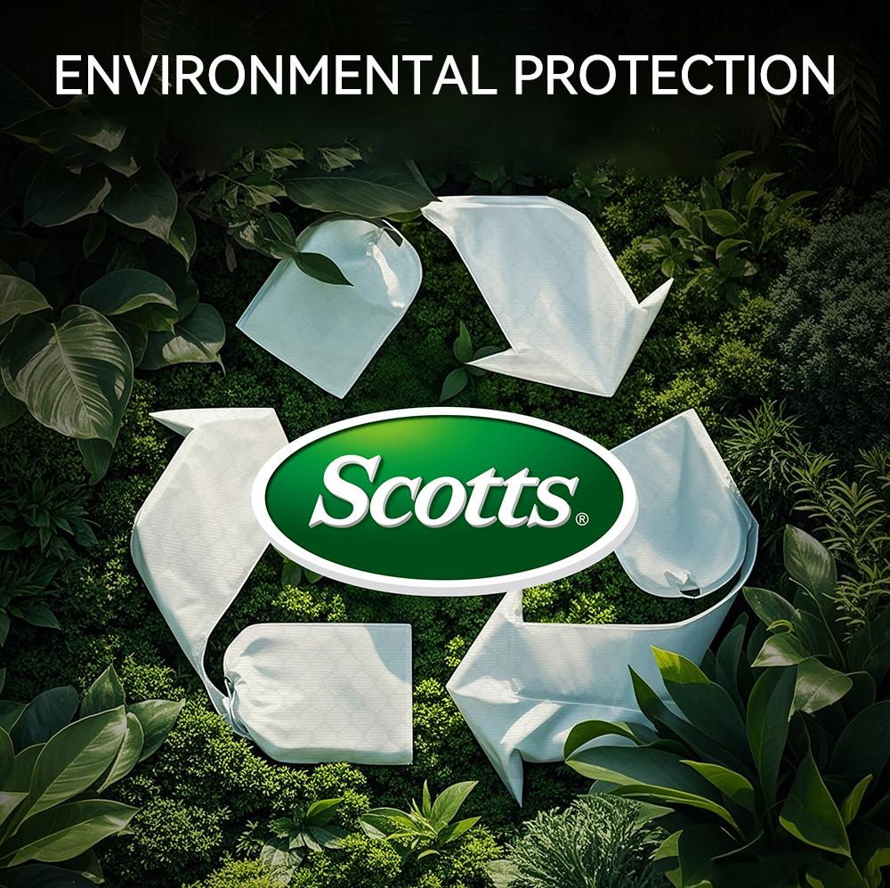 Scotts 30 Gallon Boxed Disposable Non-Rip Blue Large Drawstring Garbage Bags for Large Kitchen Trash Cans, Super 113.5 Liter Industrial, Garden, Home, Commercial Multi-Purpose Cleaning Supplies - Durable, Leak-Proof, Easy to Use Trash Bags